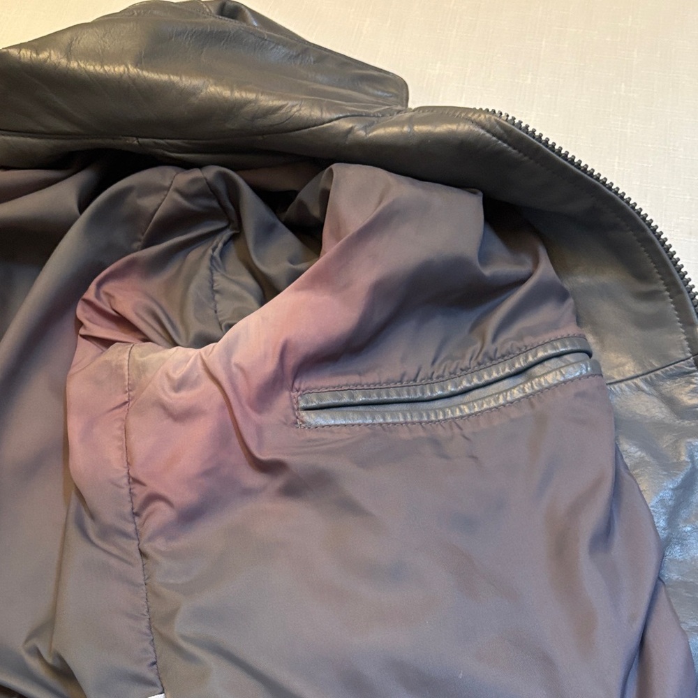 Wilsons Leather Men's Gray Jacket Size 42 - Picture 12 of 12